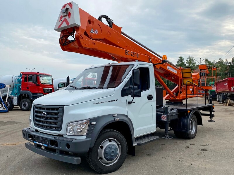 Автовышка ВС-22Т-01 22 м на базе ГАЗон NEXT (ГАЗ-C41R13)
