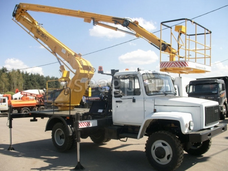 Автовышка ПМС 318-02 18 м на базе