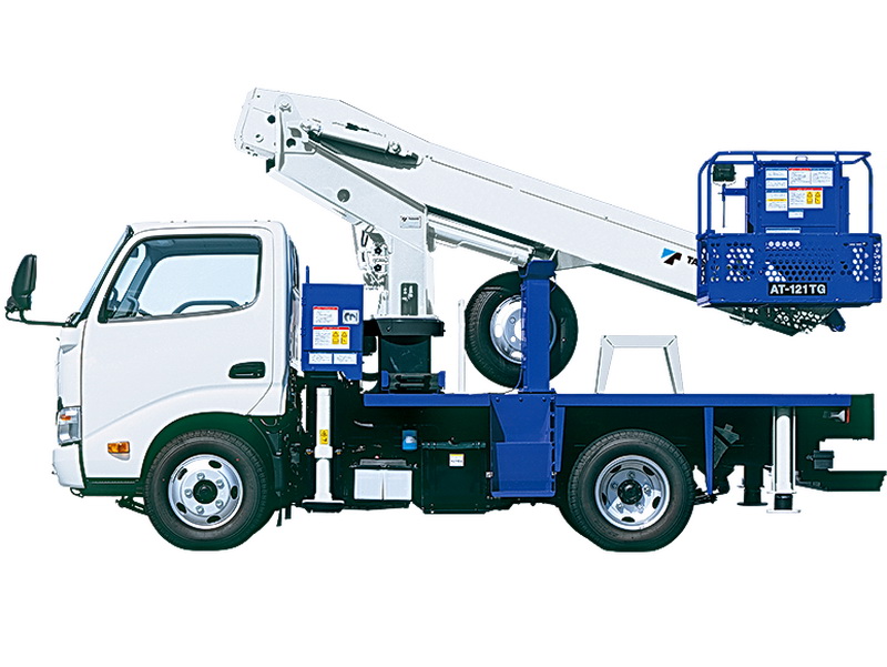 Автовышка Tadano AT-121TG(R)-4 12 м на базе Toyota Dyna