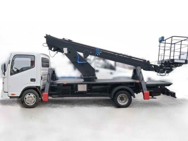 Автовышка ВИПО-18-01 люлька назад 18 м на базе JAC N80