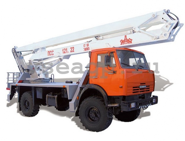 Автовышка ПСС-121.22 22 м на базе КАМАЗ-4326